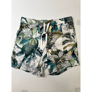 Guess Summer Leaves Challis Men’s Shorts, size Large, NWT